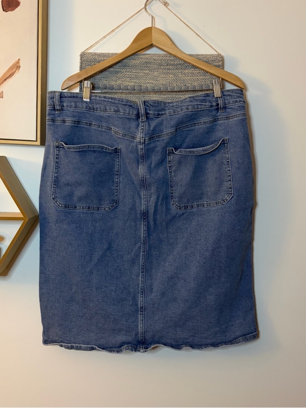 The Main Street Exchange Denim Jean Skirt size 20 - Picture 2 of 7